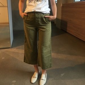 JCrew Army Cargo Pant Capri